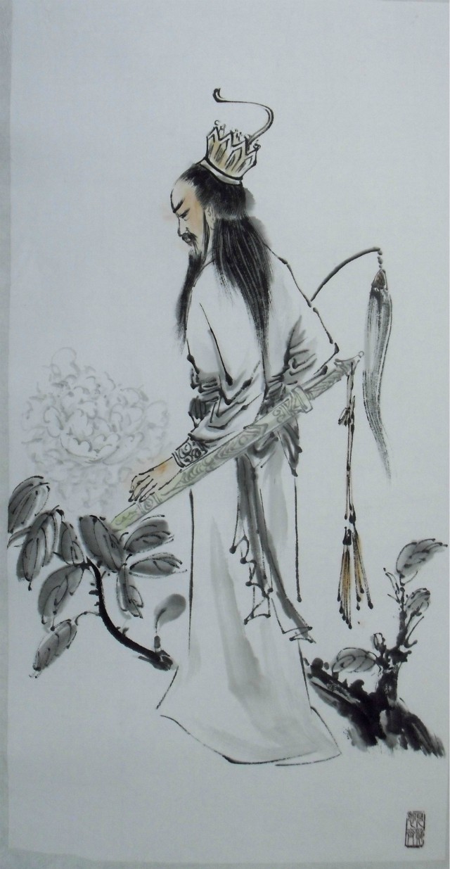 李铁拐杖壶斟酒 钟离蒲扇汉风凉 国舅双板曹不平 国老骑驴张欲睡 洞